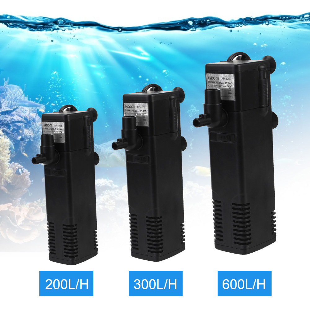 Aquael Filter Fzn - 低レベル水水中水フィルターポンプ水族館の水槽酸素増加ポンプカメ水槽フィルター EU プラグ