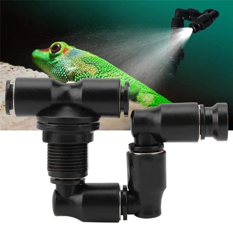 ユニバーサルミストノズル360 ° 回転式フォガースプレーヤ - Misting Nozzle Reptile のレビューと価格