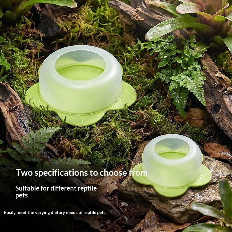 1個入りABS製爬虫類用餌皿、逃げ防止設計、ワームフードボウ - Water Dish Reptile のレビューと価格